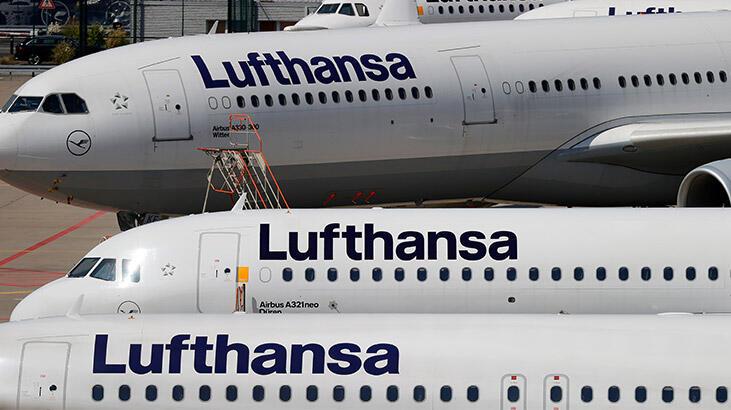 Alman havayolu şirketi Lufthansa binden fazla uçuşu iptal etti