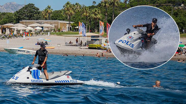 Antalya'da deniz polisi, jet-ski ile hayat kurtaracak