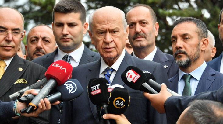 Bahçeli: Türkiye’nin Suriye konusunda attığı adımlar değerli ve isabetlidir