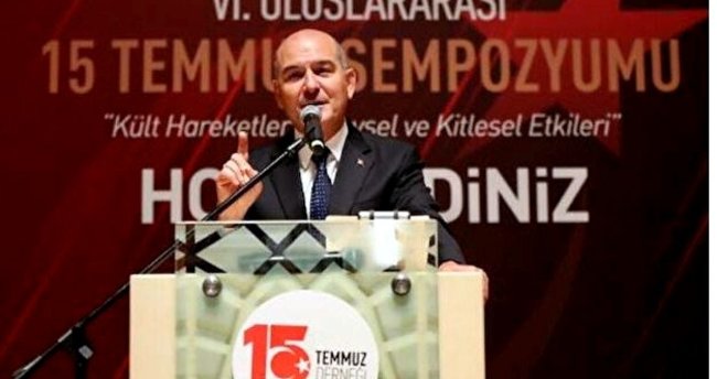 Bakan Soylu: “FETÖ'den 332 bin 884 kişi gözaltına alındı, 101 bin kişi tutuklandı”