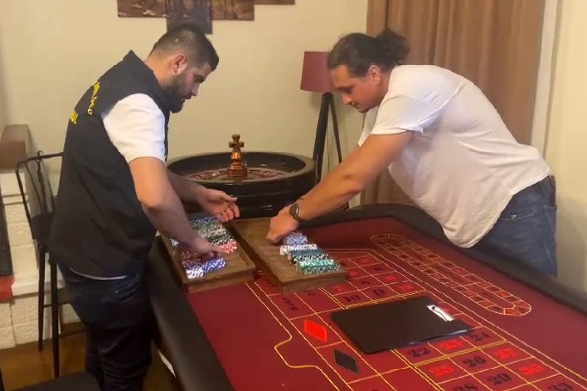 Casinoya çevrilen villaya kumar baskını