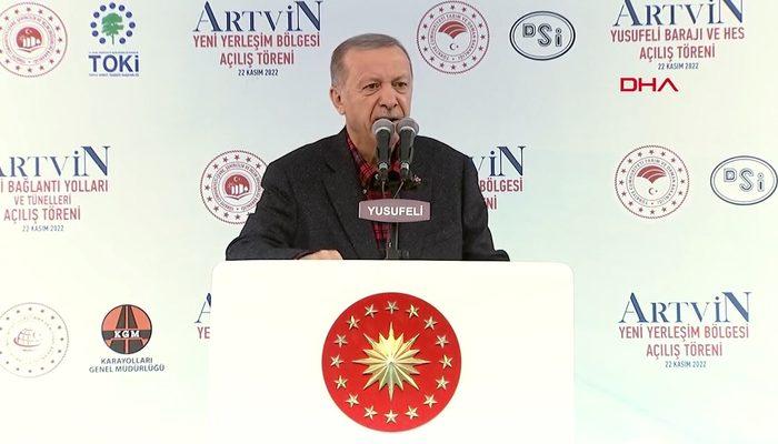 Cumhurbaşkanı Erdoğan'dan sınır ötesine kara harekatı mesajı! 'Tankımızla ve topumuzla hepsinin kökünü kazıyacağız'