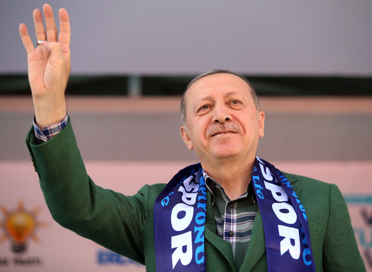 Cumhurbaşkanı Recep Tayyip Erdoğan, Denizli'de