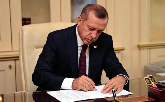 Cumhurbaşkanı Recep Tayyip Erdoğan imzaladı: Resmi Gazete’de yayımlandı.