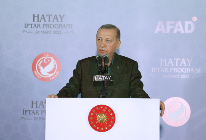 Cumhurbaşkanı Erdoğan'dan muhalefete 'deprem turisti' benzetmesi