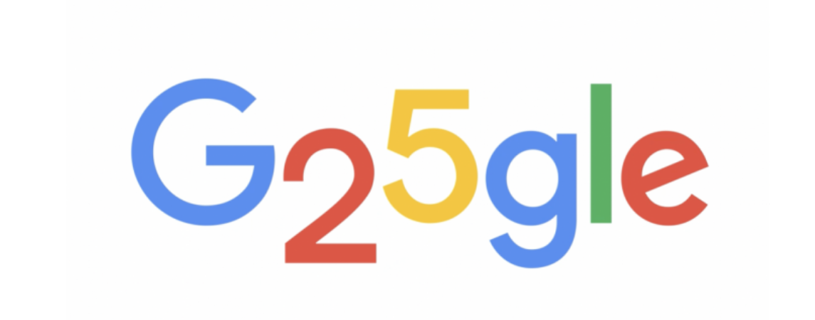 Google 25. yaş gününü Doodle ile kutluyor