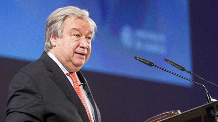 Guterres'ten tahıl sevkiyatındaki çabaları için Türkiye'ye teşekkür