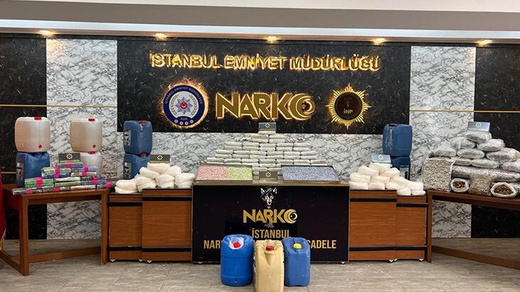 İstanbul'daki operasyonlarda 367 kilogram uyuşturucu yakalandı