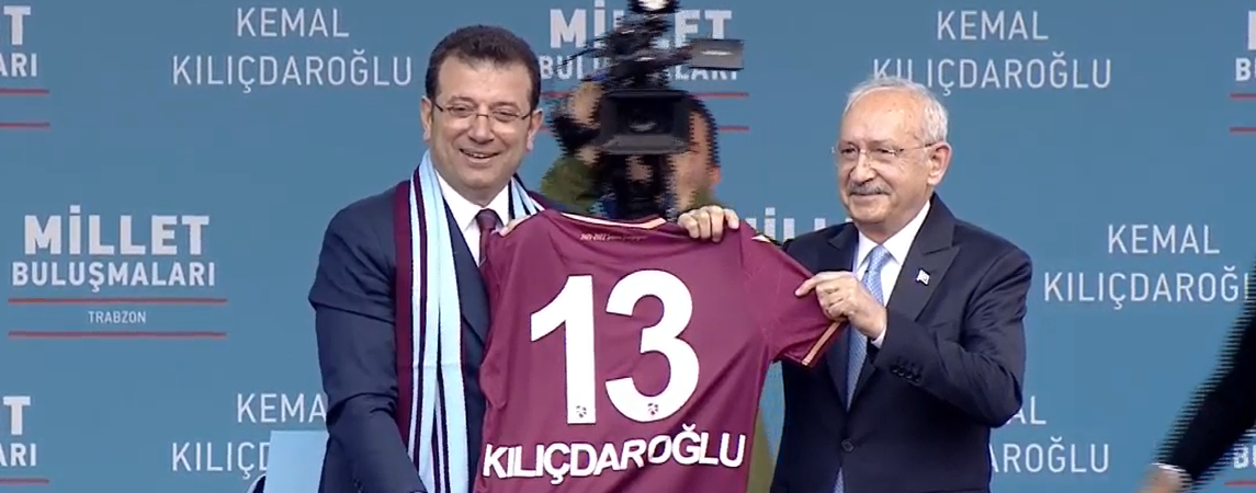 Kemal Kılıçdaroğlu ve  Ekrem İmamoğlu Trabzonda Millet Buluşması