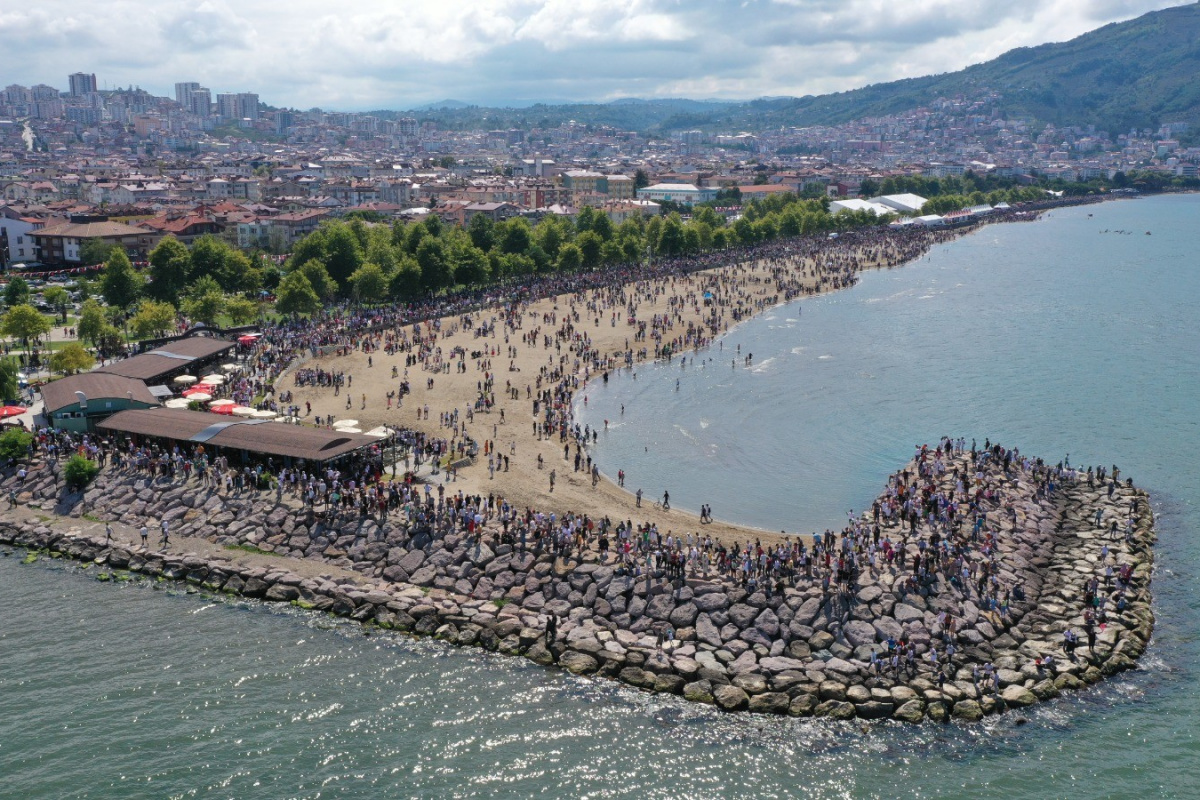 Ordu SOLOTÜRK'ü izledi