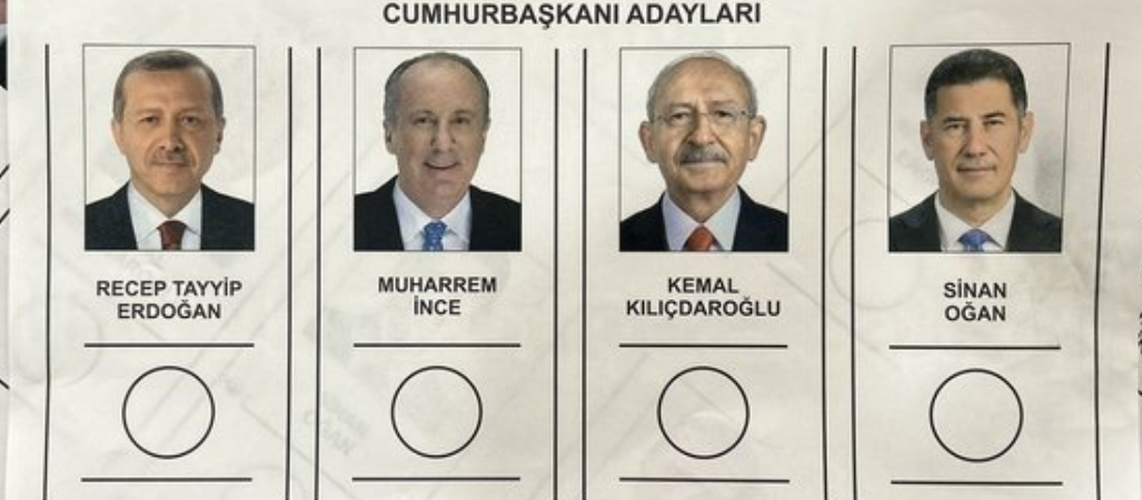 Cumhurbaşkanlığı seçimlerinin oy pusulası paylaşıldı