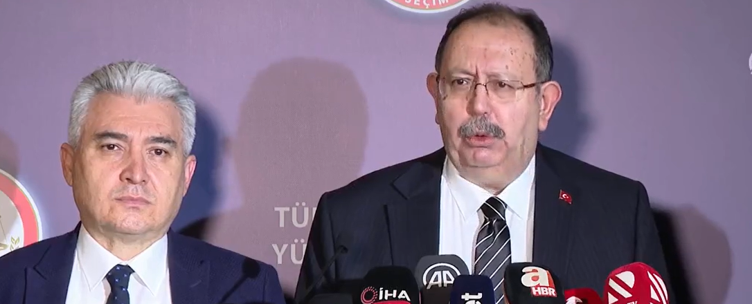 YSK Başkanı seçim sonucunu açıkladı: Erdoğan yeniden Cumhurbaşkanı