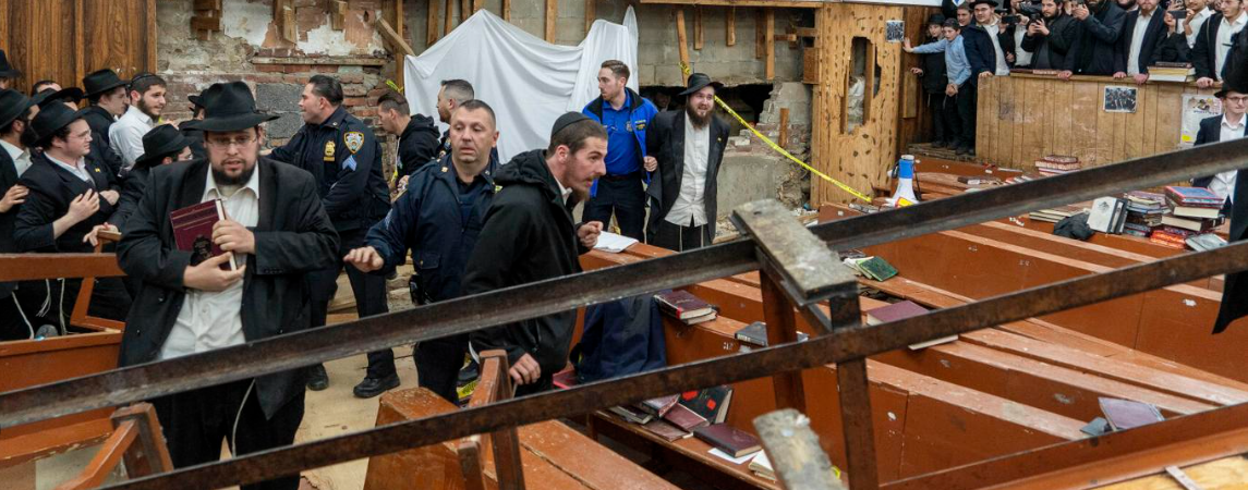 New York'ta bir sinagogun altında tünel keşfedildi, çok sayıda kişi tutuklandı