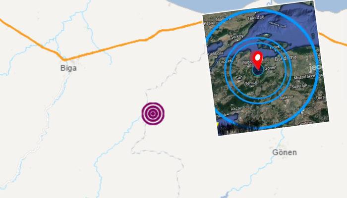 SON DAKİKA: AFAD depremin merkezini duyurdu! İzmir, Balıkesir ve İstanbul'da da hissedilen depremin şiddeti 4.6!