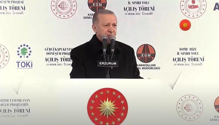 Cumhurbaşkanı Erdoğan'dan Karadeniz gazıyla ilgili açıklama