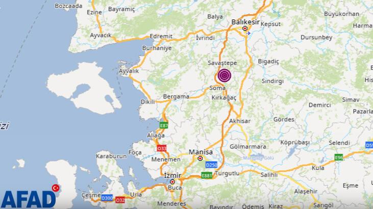 Son dakika... Manisa'da 4.3 büyüklüğünde deprem!