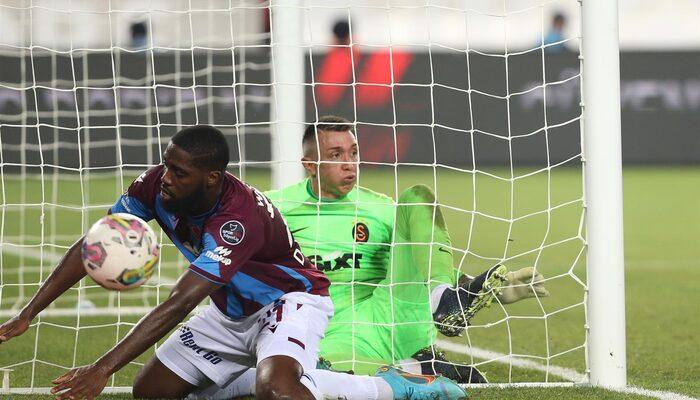 Son dakika: Trabzonspor - Galatasaray derbisinde kazanan yok! Akyazı'da çıt çıkmadı...