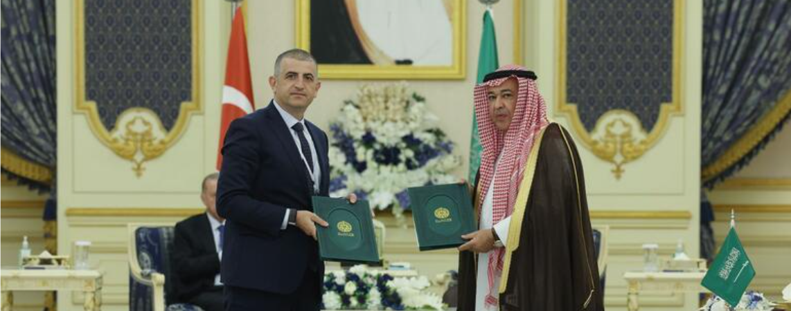 Türkiye ile Suudi Arabistan arasında savunma sanayii alanında anlaşma imzalandı.