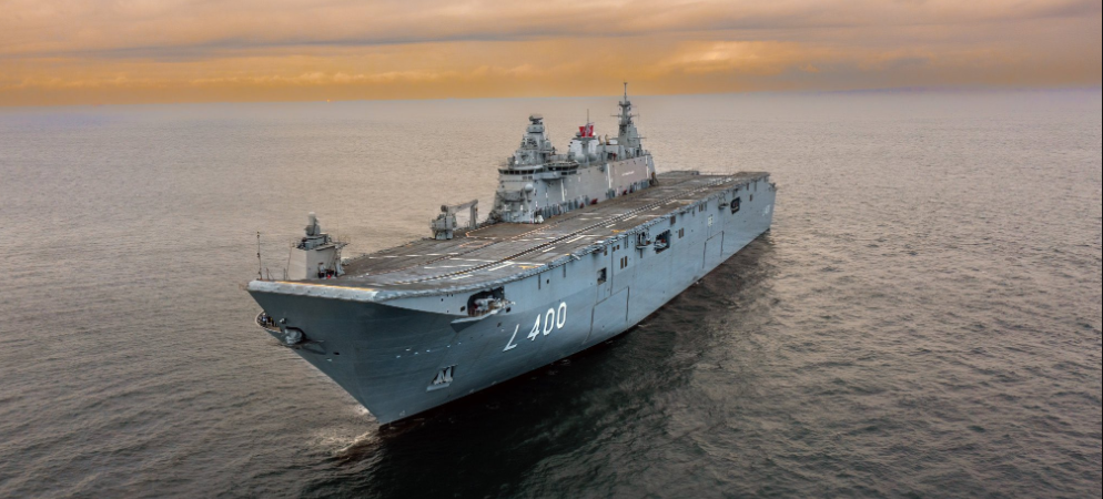 Türkiye'nin ilk uçak gemisi TCG Anadolu, Türk Silahlı Kuvvetleri'nin hizmetinde